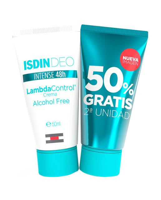 Duplo desodorante crema lambda control isdin